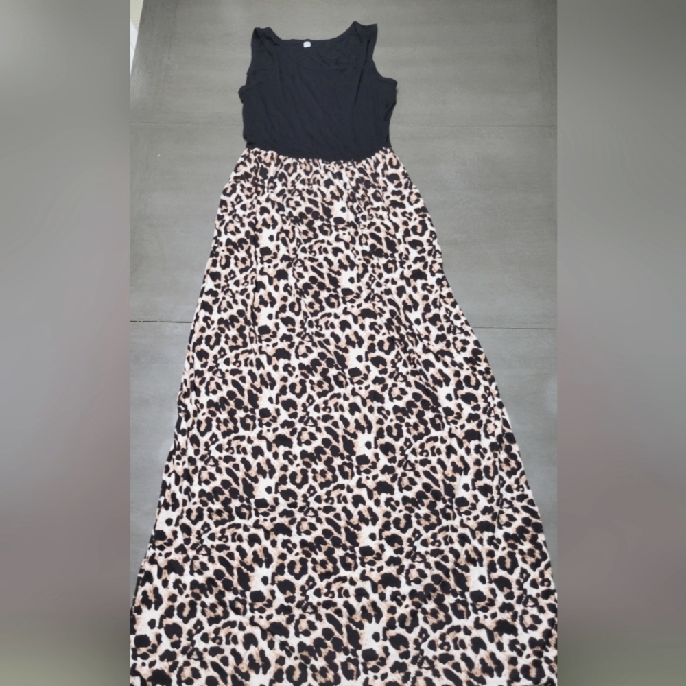 Animal Print dress maxi